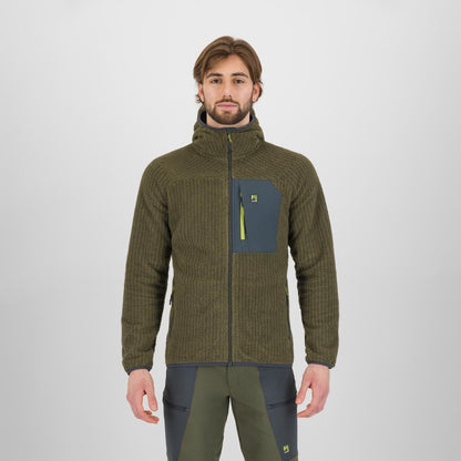 POLAIRE À CAPUCHE ROCCHETTA EVO   PROFONDEUR/GRIS BOIS | 2531096-007     2026