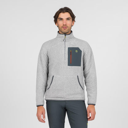 ROCCHETT MICRO CHIP/WOODL.GRAY HALF-ZIP FLEECE | 2531098-021 2026