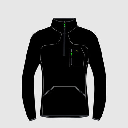 ROCCHETT BLACK HALF-ZIP FLEECE | 2531098-400N 2026