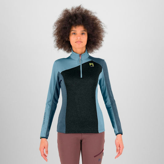 FEDERA HALF-ZIP W FLEECE     VULCAN/PRINTEMPS L/MINUIT | 2532022-036    2026