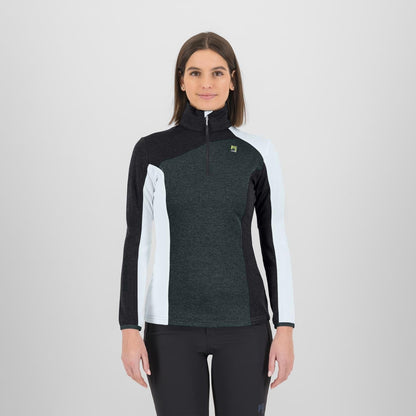 FEDERA HALF-ZIP W FLEECE      GRIS BOIS/NOIR/BLANC BRILLANT | 2532022-150   2026