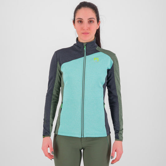 FEDERA FULL-ZIP W FLEECE  CIEL AQUA/SABLE NOIR/THYM | 2532023-024     2026
