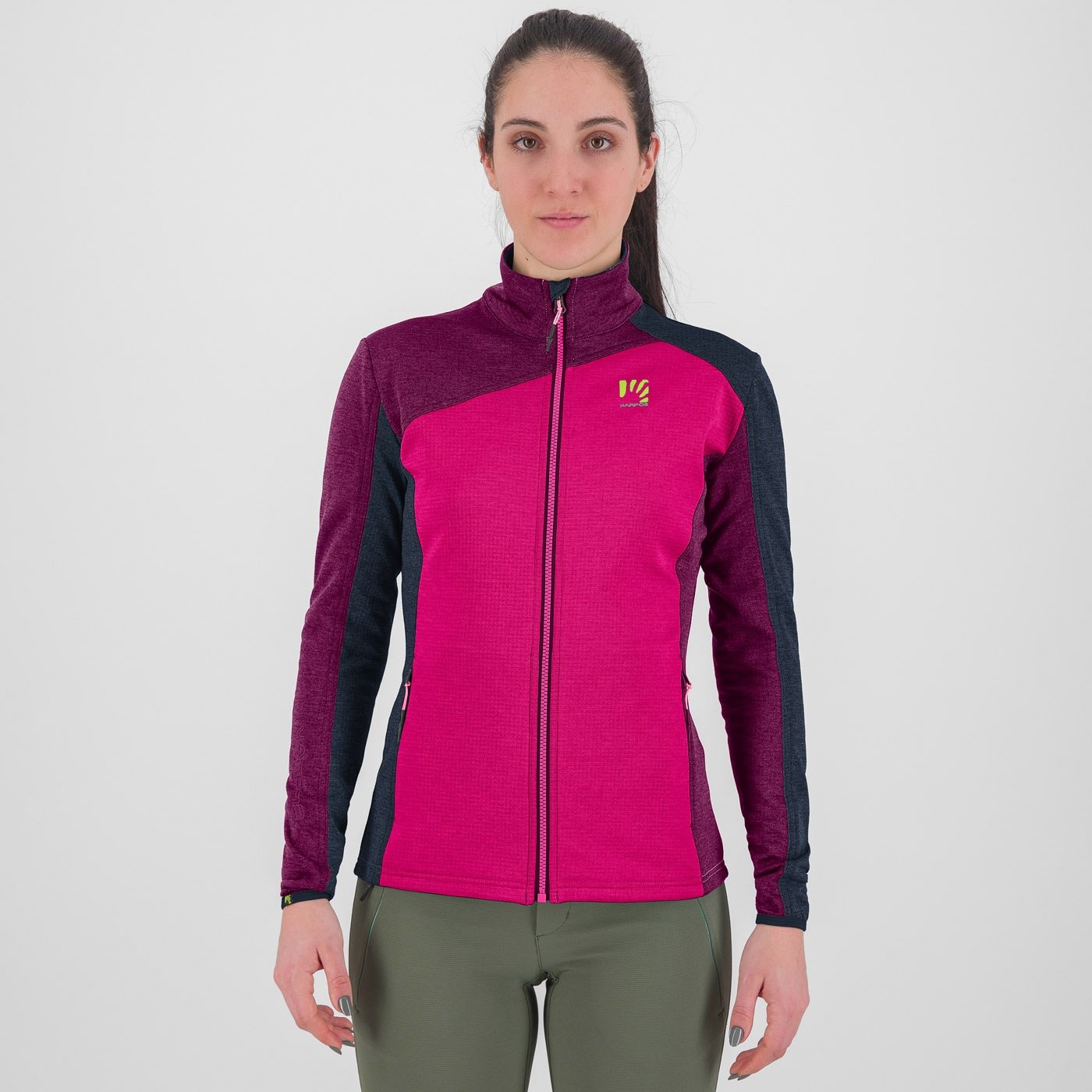 FEDERA FULL-ZIP W FLEECE   ROSE/BOYSENBERRY/VULCAIN | 2532023-054 2026