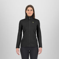 PIZZOCCO W FULL ZIP FLEECE    BLACK | 2532075-400N   2026