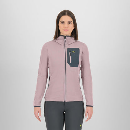 ANTERMOIA HOODIE W FLEECE   LILAC/WOODL.GRAY | 2532094-058  2026-27