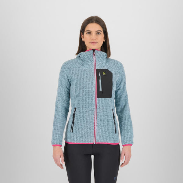ROCCHETTA EVO HOODIE W FLEECE  FORGET/BLACK | 2532096-065    2026