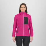 ROCCHETTA EVO HOODIE W FLEECE   PURPLE/BLACK | 2532096-066   2026