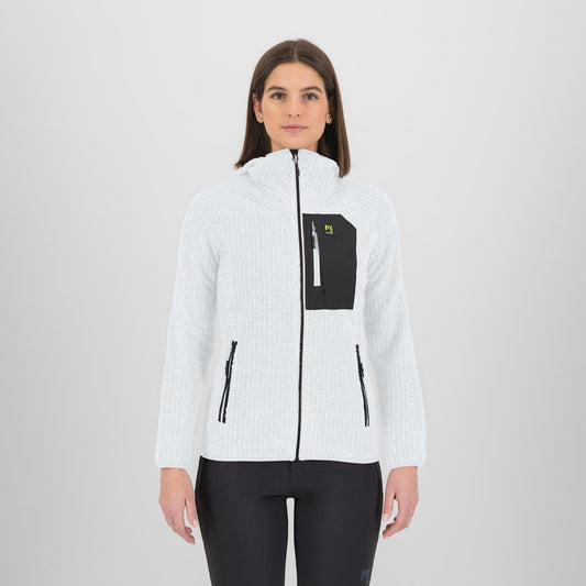 ROCCHETTA EVO HOODIE W FLEECE BRIGHT WHITE/BLACK | 2532096-150 2026 