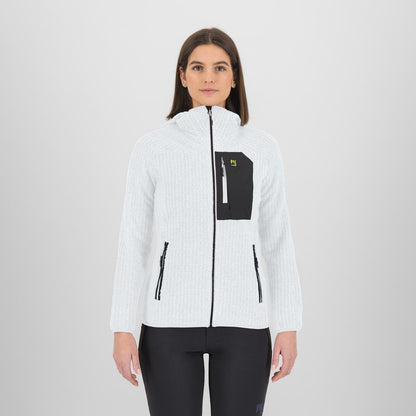 ROCCHETTA EVO HOODIE W FLEECE BRIGHT WHITE/BLACK | 2532096-150 2026 