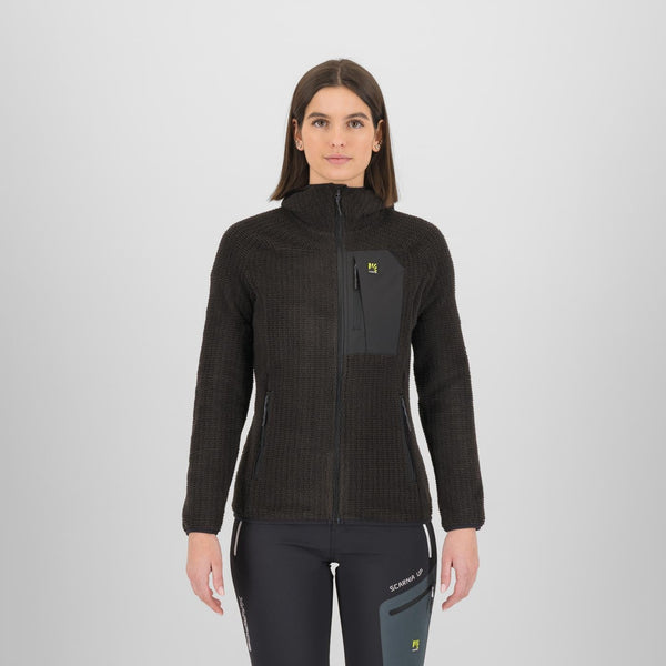 ROCCHETTA EVO HOODIE W FLEECE    BLACK | 2532096-400N  2026