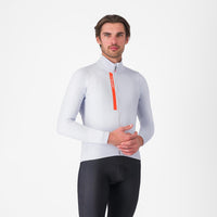 MAILLOT THERMIQUE ENTRATA   Couleur : GRIS ARGENTÉ/ORANGE BRILLANT  | 4523512-870    2026