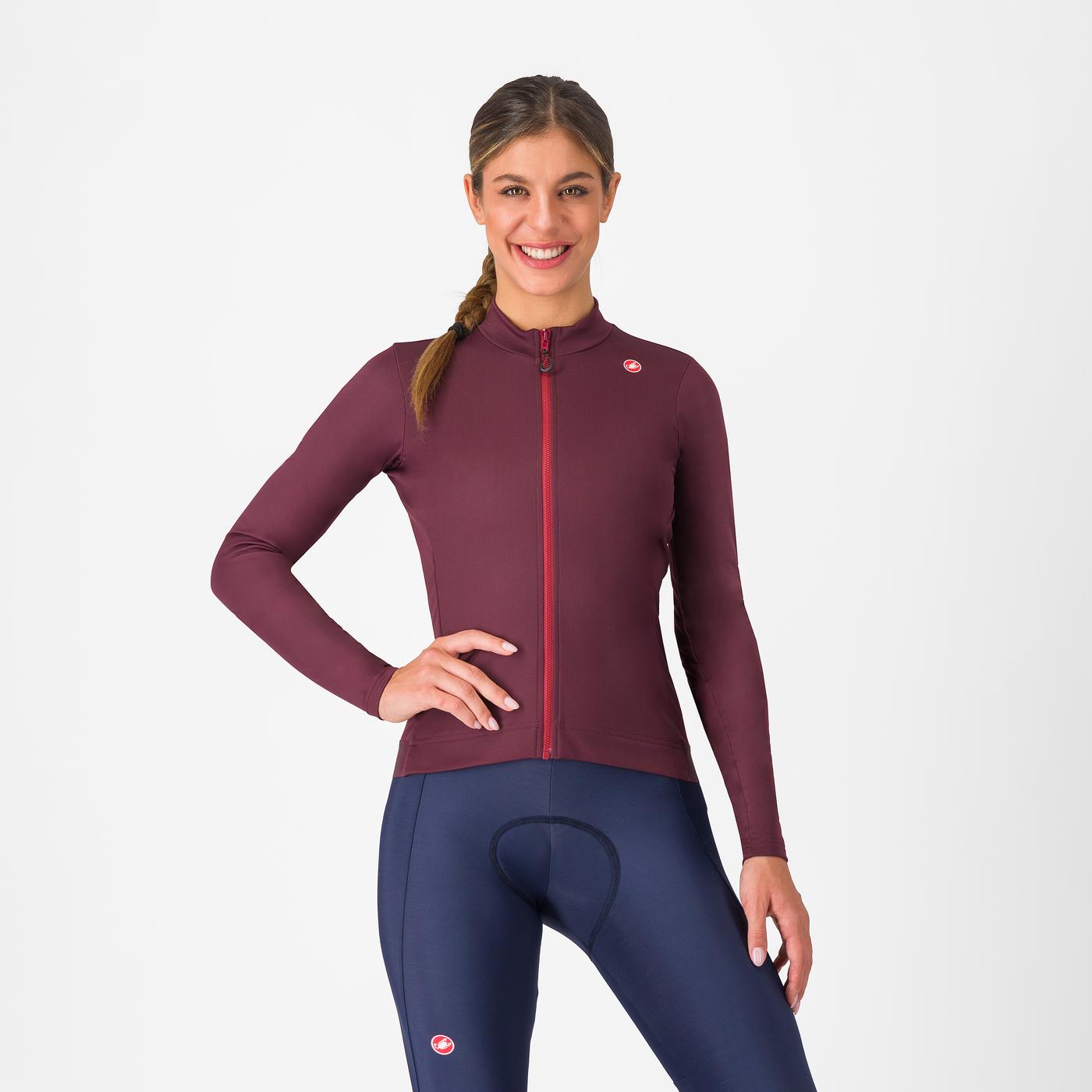 Maillot thermique ESPRESSO W  Couleur : DEEP BORDEAUX  | 4524540-625  2026