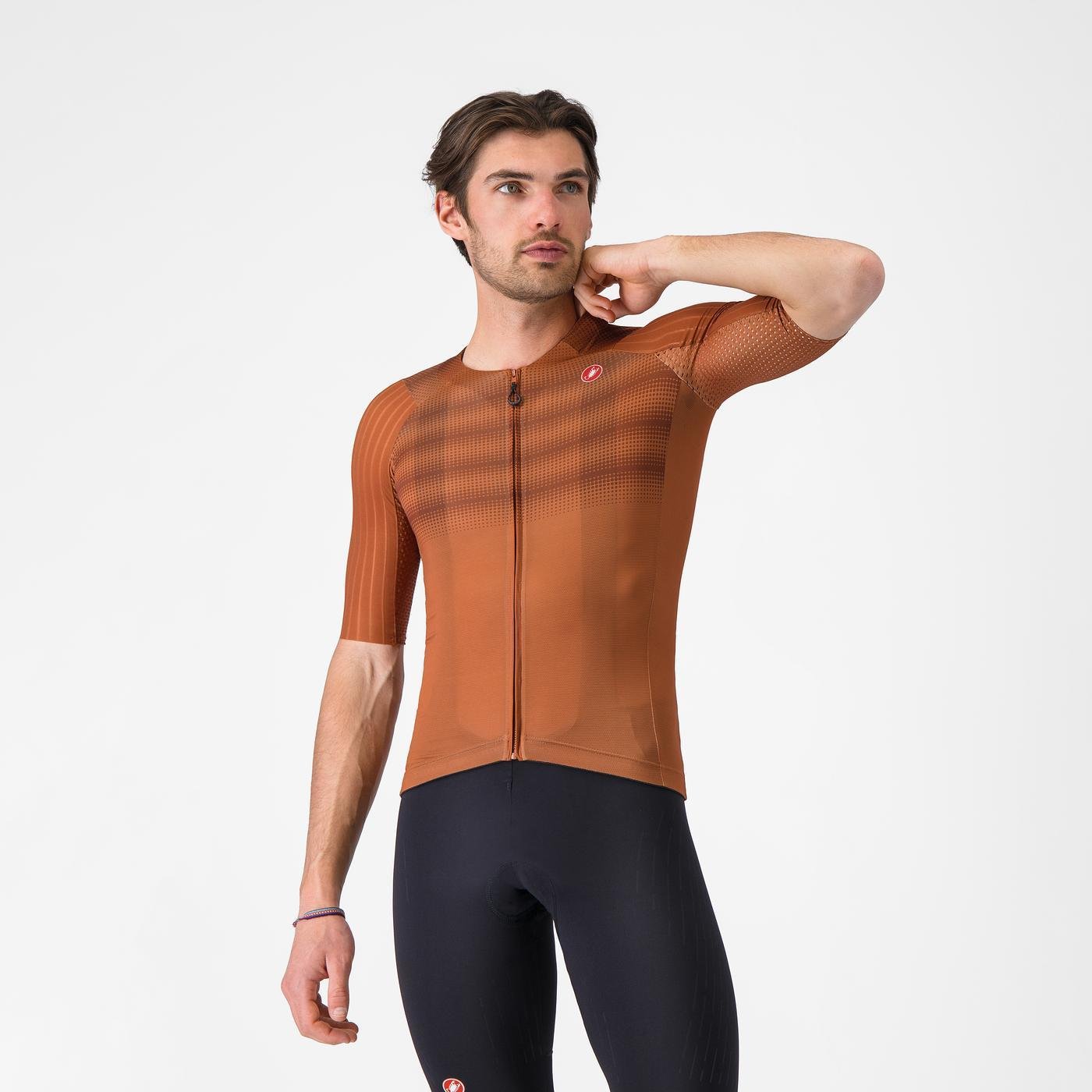 AERO RACE 8S JERSEY Couleur : MOCHA  | 4525010-245
