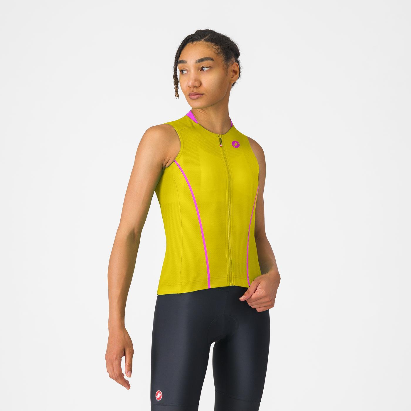 OFF-ROAD CYCLING WOMEN'S CLOTHING SLEEVELESS JERSEY