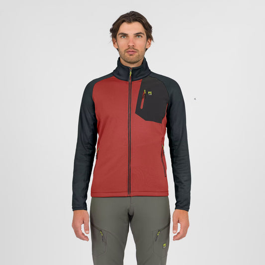 POLAIRE ODLE EVO À FERMETURE ÉCLAIR INTÉGRALE    FEU/BOIS GRIS | 2531123-300   2027