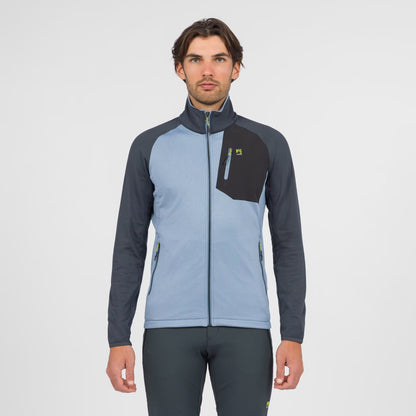 POLAIRE ODLE EVO À FERMETURE ÉCLAIR INTÉGRALE     : BLEU WINDW/GRIS BOIS | 2531123-900    2027