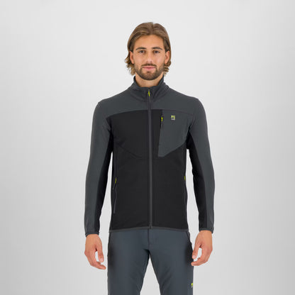 POLAIRE BIGONTINA À FERMETURE ÉCLAIR INTÉGRALE  NOIR/BOIS GRIS | 2531124-401n   2027