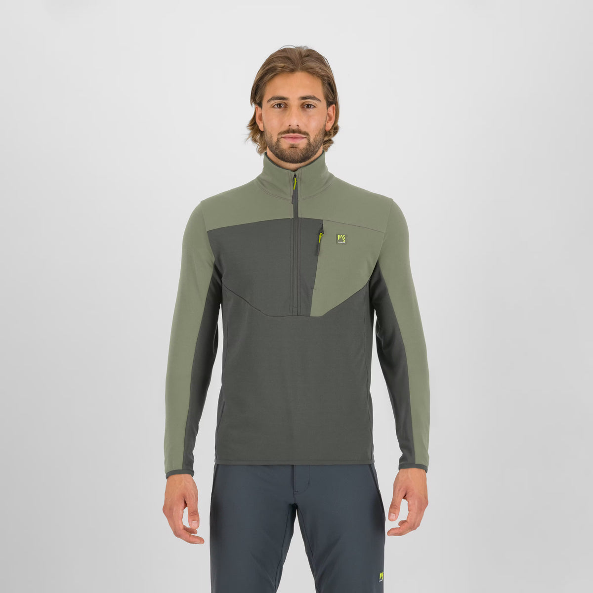 POLAIRE BIGONTINA DEMI-ZIP       CASTOR/TEA | 2531125-063      2027