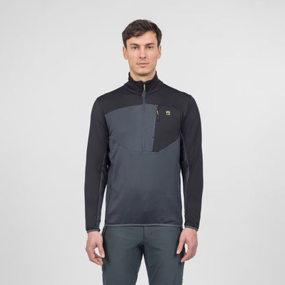 POLAIRE BIGONTINA DEMI-ZIP       WOODL.GRIS/NOIR | 2531125-401n      2027