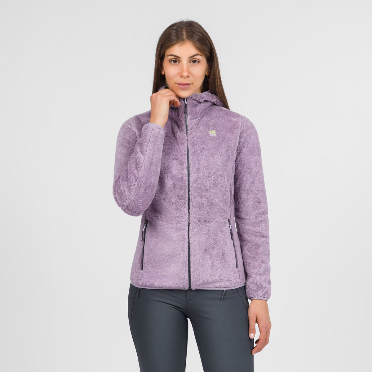 Vertice Fleece Hoodie Glossy White | 2532028-150 2026