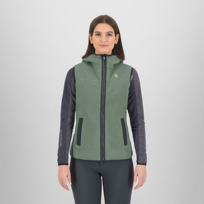 Sweat à capuche rétro MOIAZZA avec gilet  HAIE/BOIS GRIS | 2532078-057  2026-27