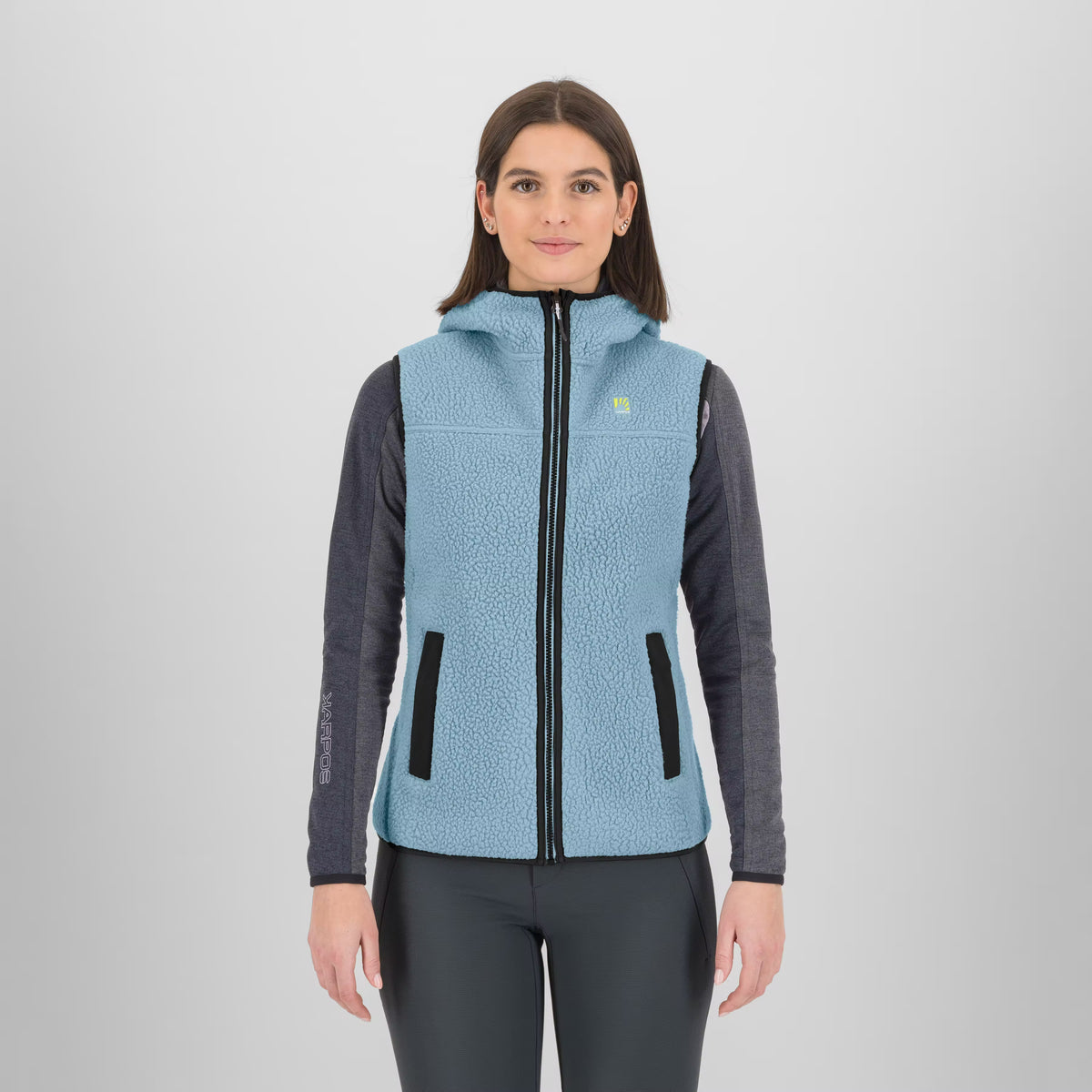 Sweat à capuche rétro MOIAZZA avec gilet  OUBLIER/NOIR | 2532078-065  2026-27