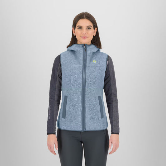 Sweat à capuche rétro MOIAZZA avec gilet  BLEU ASHLEY/BLEU MIRAGE | 2532078-190     2026-27
