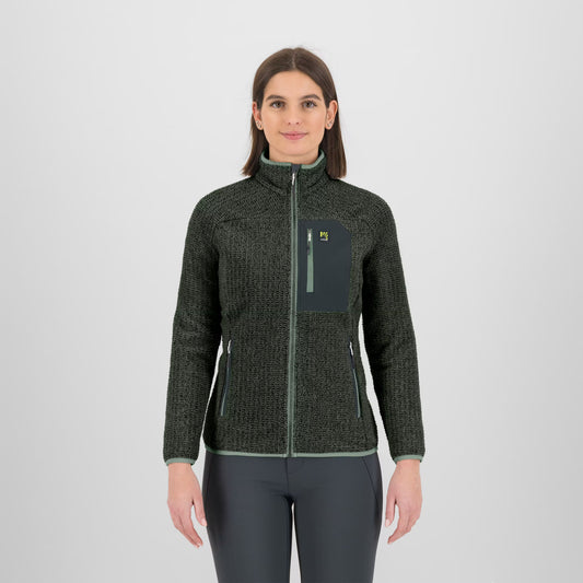 ROCCHETTA EVO W FLEECE GLOSSY WHITE/BLACK | 2532097-150 2026