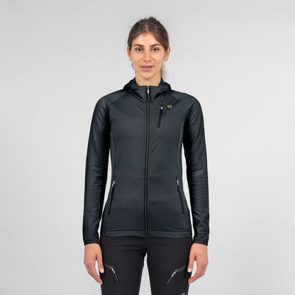 ODLE EVO W SWEAT À CAPUCHE POLAIRE À FERMETURE ÉCLAIR INTÉGRALE WOODL.GRAY | 2532122-401n    2027