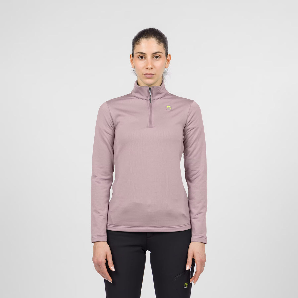POLAIRE PIZZOCCO EVO W DEMI-ZIP LILAS | 2532127-058