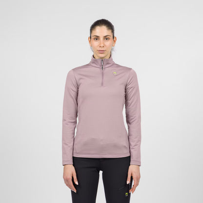 POLAIRE PIZZOCCO EVO W DEMI-ZIP LILAS | 2532127-058