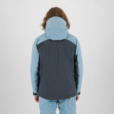 MIDI SHELL JACKET WOODL.GRAY/SMOKE BLUE | 2511019-008  2025-26