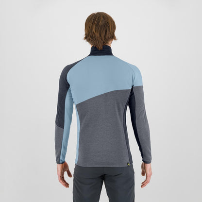 POLAIRE FEDERA DEMI-ZIP     WOODL.GRIS/NOIR/BLEU FUMÉE | 2531022-008    2026