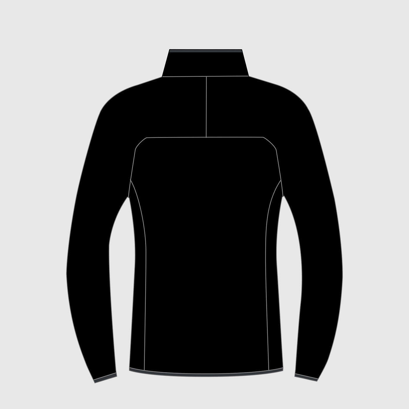 ROCCHETT BLACK HALF-ZIP FLEECE | 2531098-400N 2026