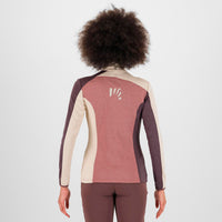 FEDERA HALF-ZIP W FLEECE DECO PINK/OATMEAL/HUCKLEB. | 2532022-031 2026