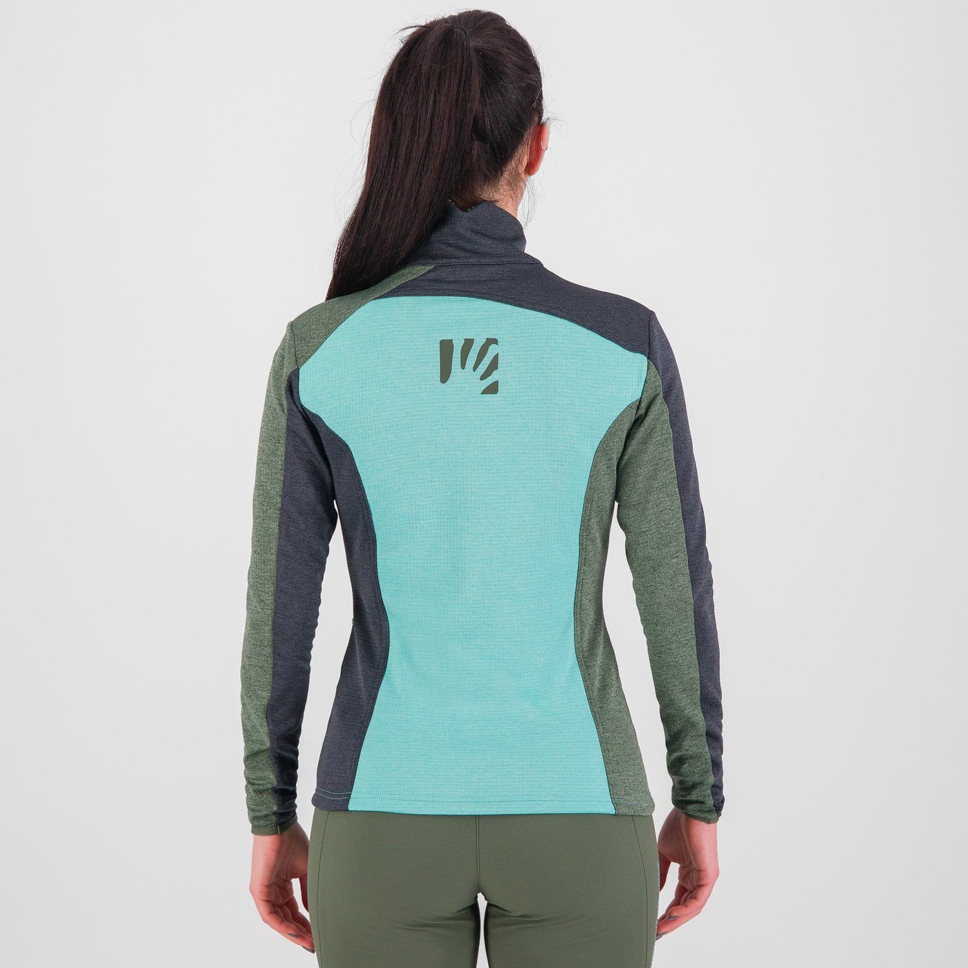 FEDERA FULL-ZIP W FLEECE  CIEL AQUA/SABLE NOIR/THYM | 2532023-024     2026