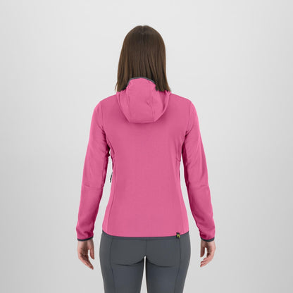 ANTERMOIA HOODIE W FLEECE  PINK POWER/WOODL.GRAY | 2532094-081  2026-27