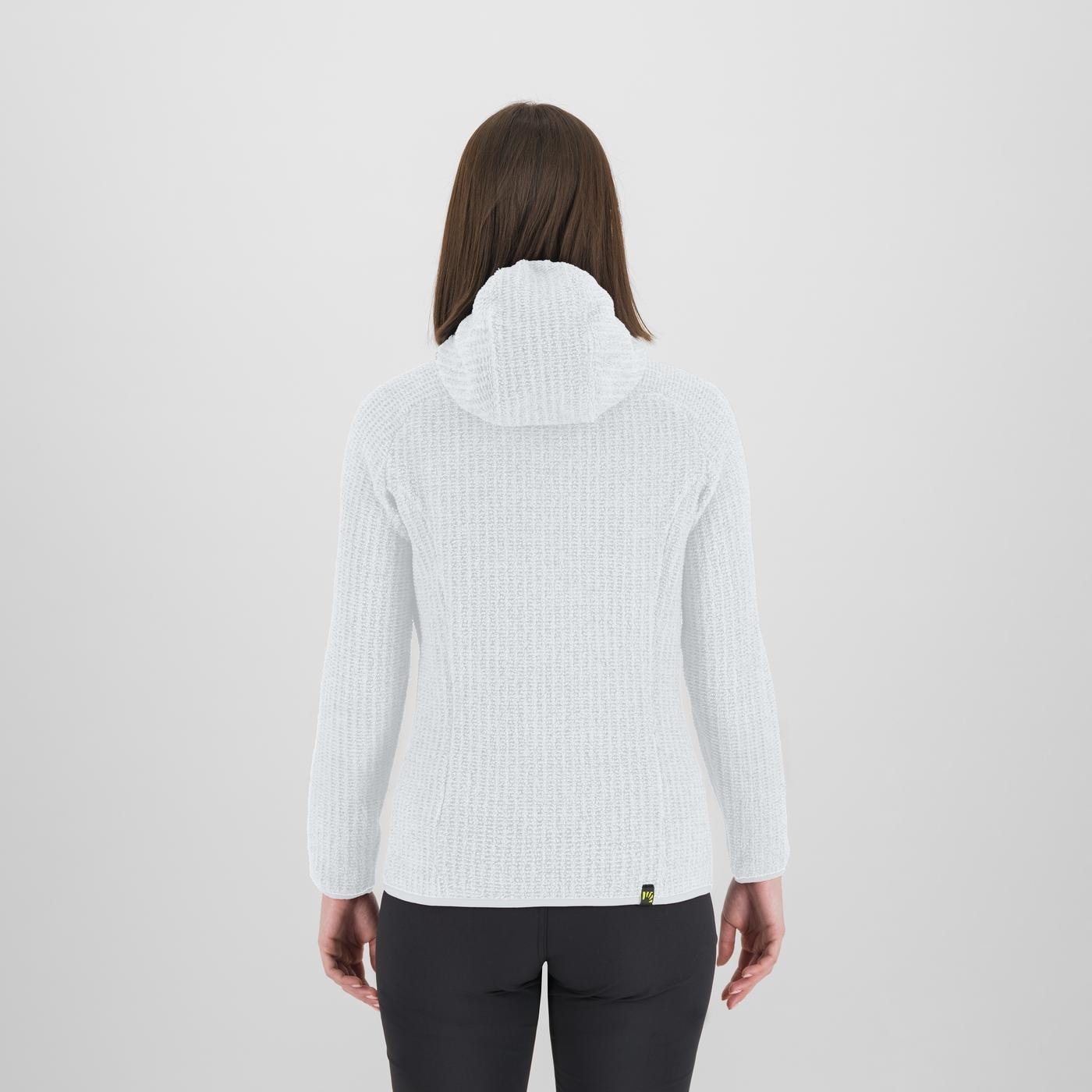 ROCCHETTA EVO HOODIE W FLEECE BRIGHT WHITE/BLACK | 2532096-150 2026 