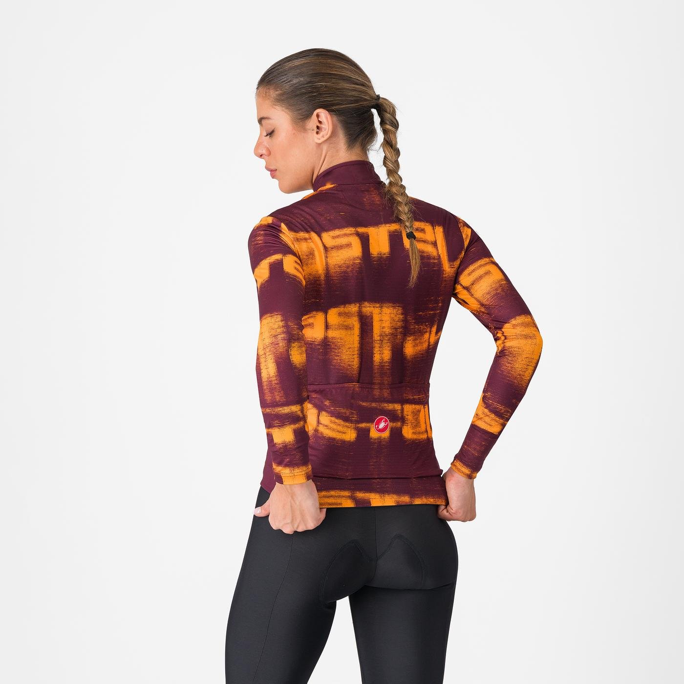 BLUR THERMAL JERSEY Color: DEEP BORDEAUX/VIVID ORANGE | 4525537-625 2026