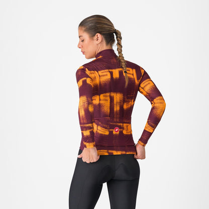 BLUR THERMAL JERSEY Color: DEEP BORDEAUX/VIVID ORANGE | 4525537-625 2026