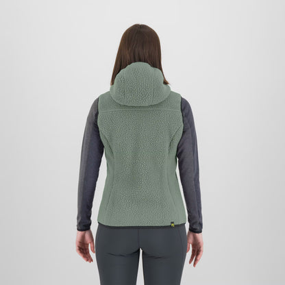 Sweat à capuche rétro MOIAZZA avec gilet  HAIE/BOIS GRIS | 2532078-057  2026-27