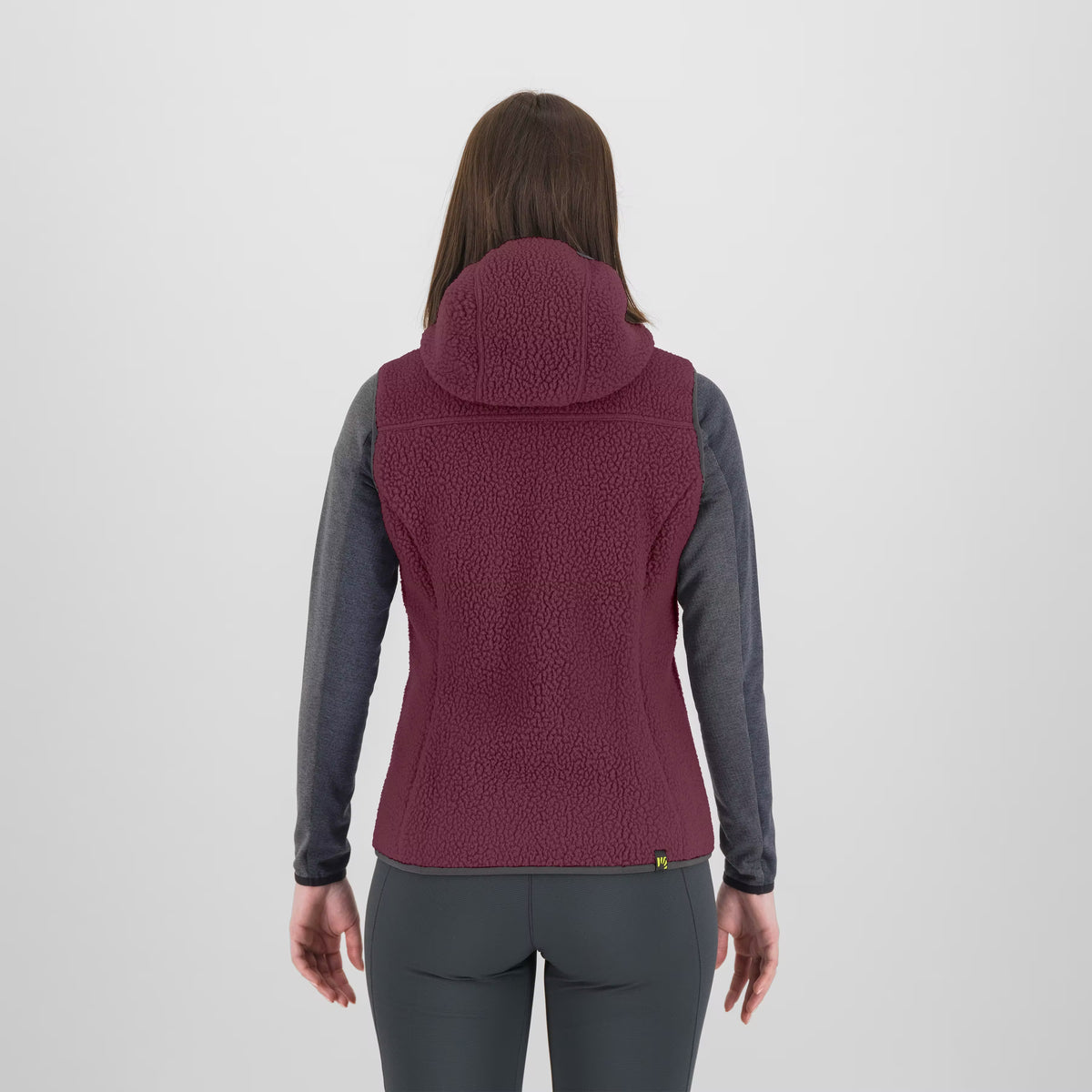 Sweat à capuche rétro MOIAZZA avec gilet   CRIMSON/FUMÉ | 2532078-080    2026-27