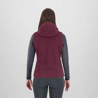 Sweat à capuche rétro MOIAZZA avec gilet   CRIMSON/FUMÉ | 2532078-080    2026-27