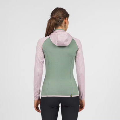 ODLE EVO W SWEAT À CAPUCHE POLAIRE À FERMETURE ÉCLAIR INTÉGRALE  HAIE/LILAS | 2532122-058   2027