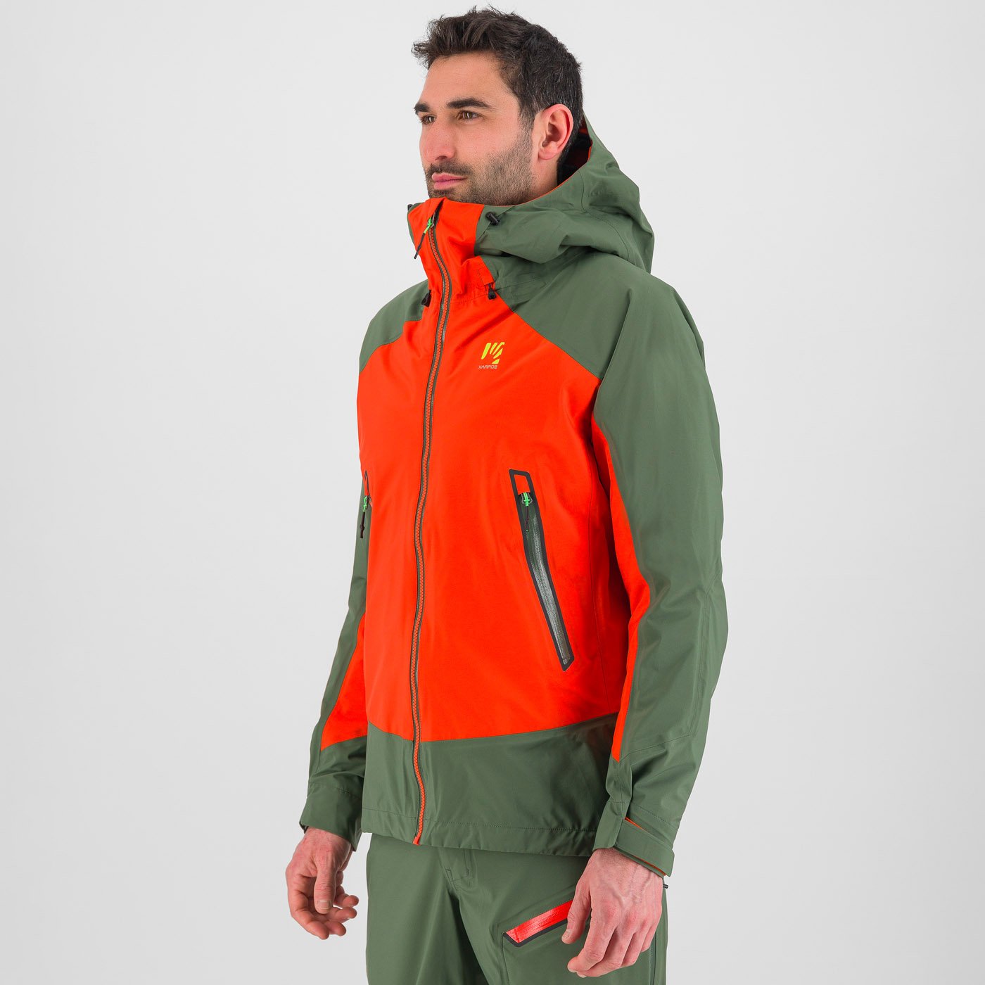 STORM EVO JACKET SPICY ORANGE/THYME | 2501035-024 2025-26
