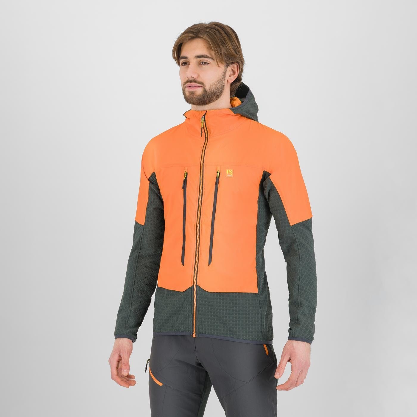 ALAGNA PLUS 2.0 JACKET VIBR.ORANGE/WOODL.GRAY | 2511040-023 2025-26