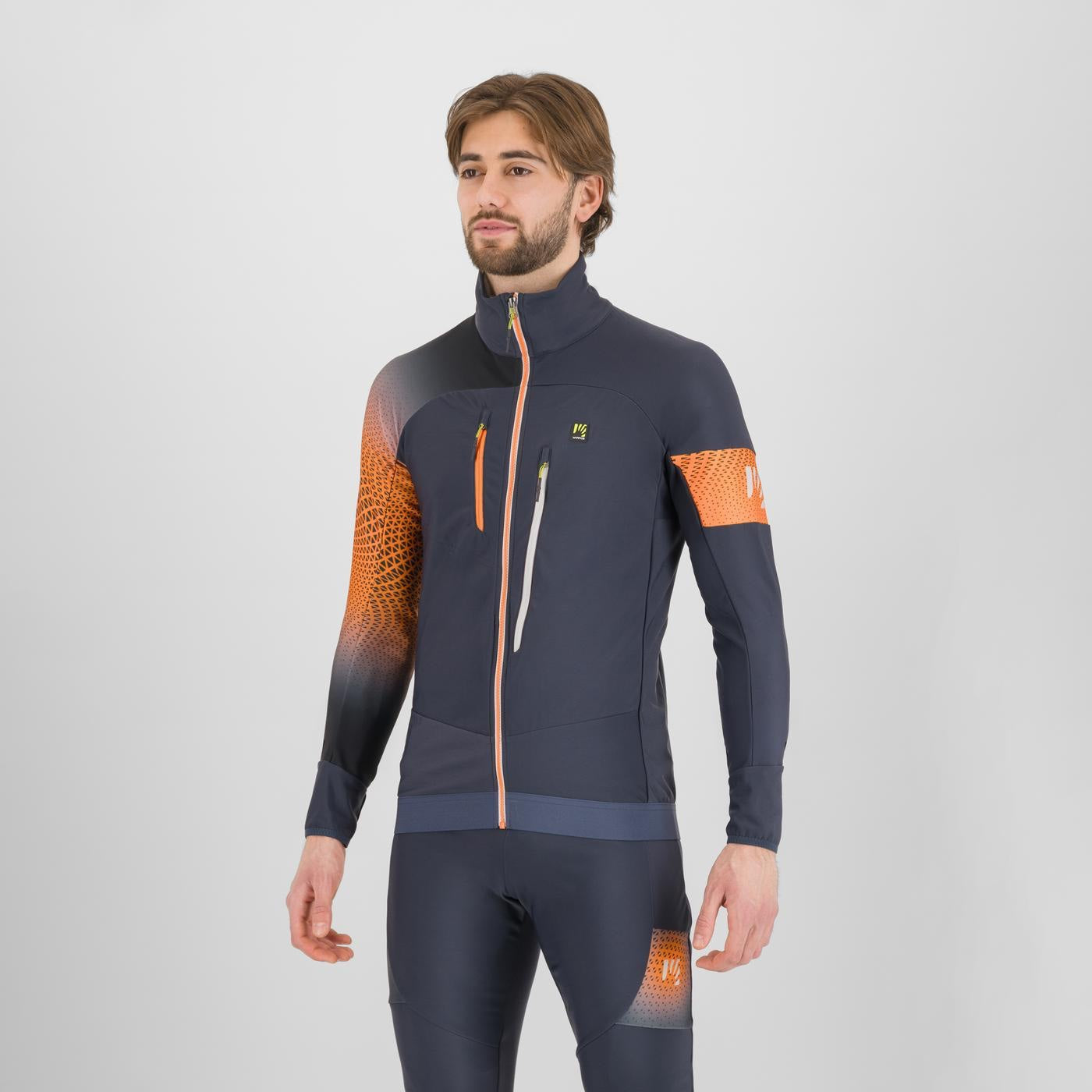 ALAGNA 2.0 JACKET WOODL.GRAY/VIBR.ORANGE | 2511041-023 2025-26