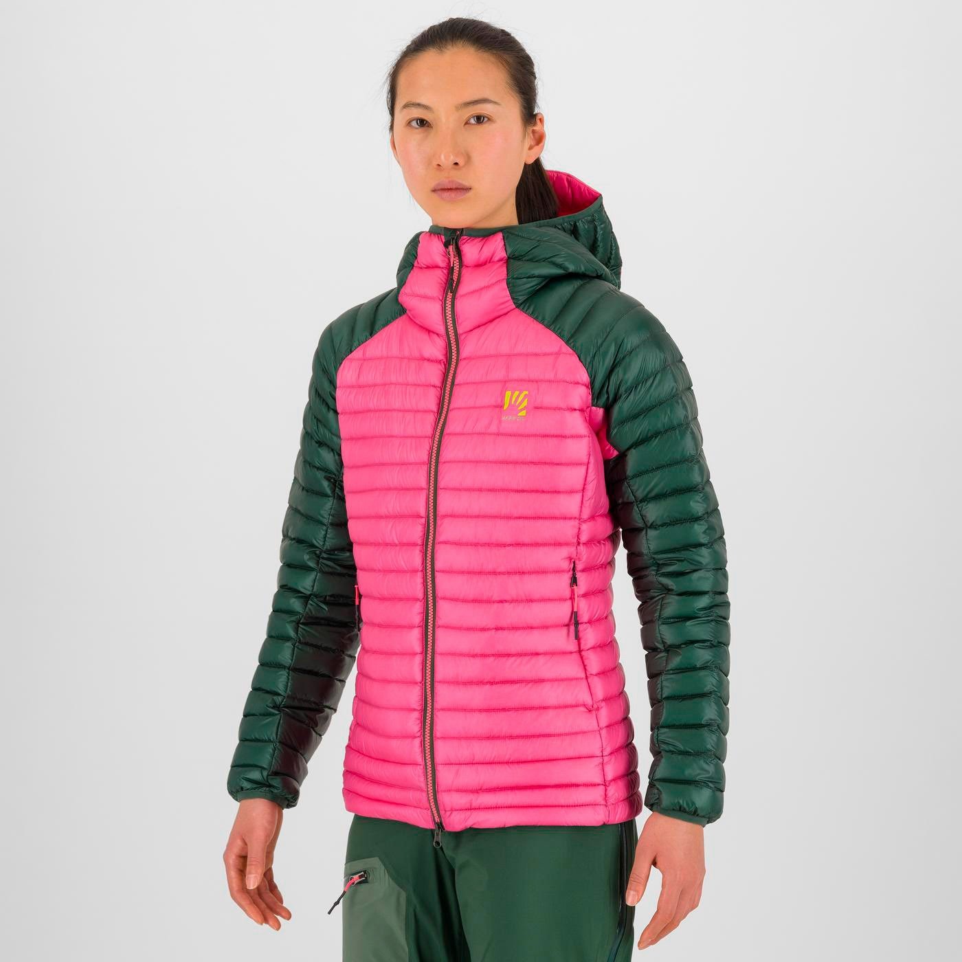 ALAGNA F DOWN JACKET FANDANGO PINK/JUNGLE GREEN | 2512021-127 2026 