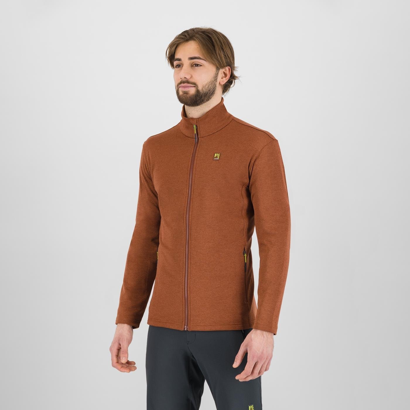 PIZZOCCO MAHOGANY FULL-ZIP FLEECE | 2531075-022 2026