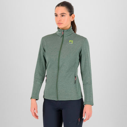 PIZZOCCO W FULL ZIP FLEECE DUCK GREEN | 2532075-126 2026
